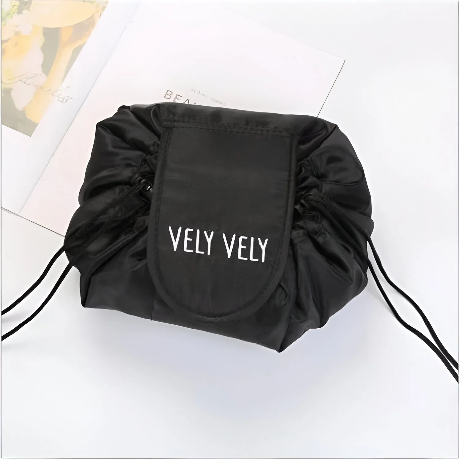Borsa per cosmetici con coulisse