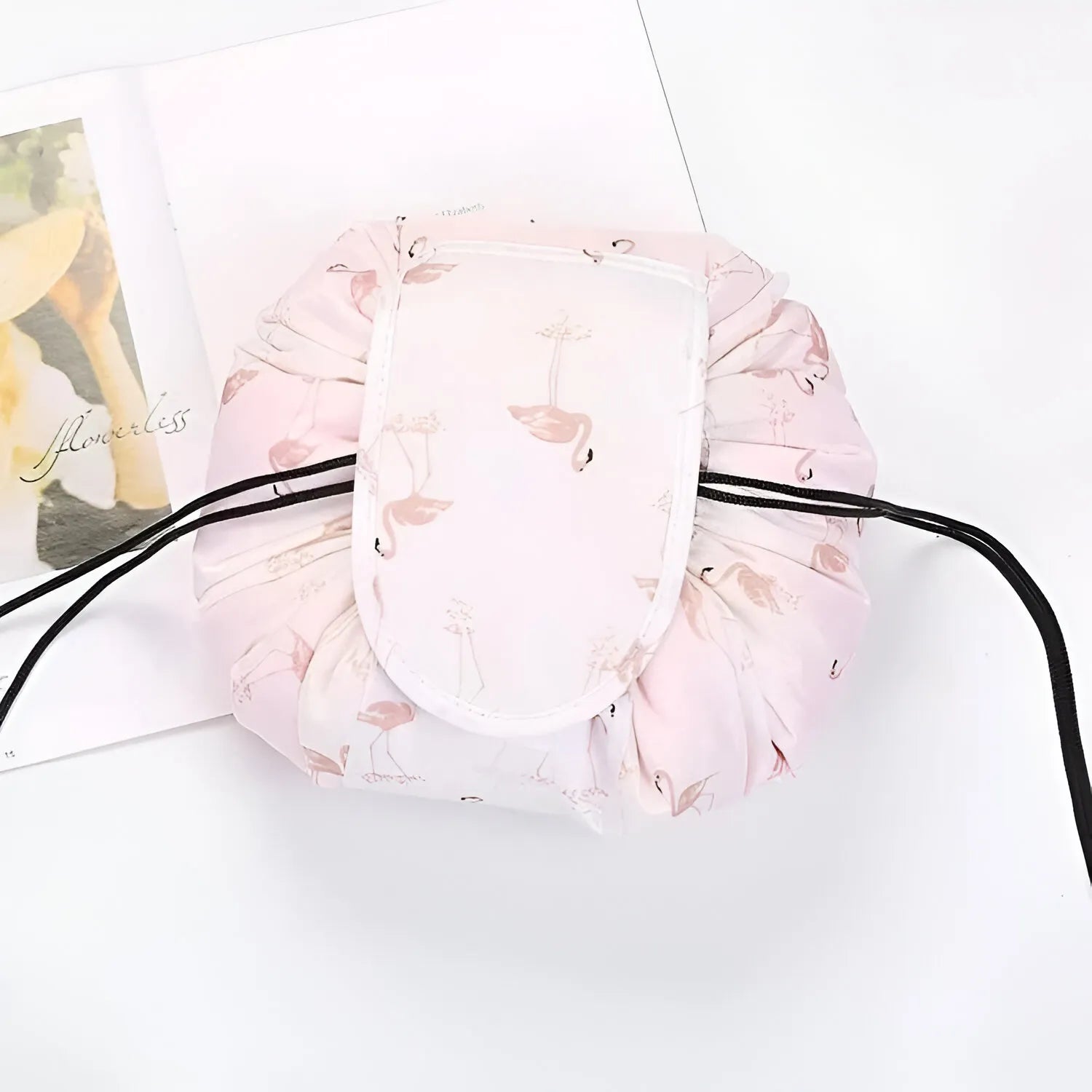 Borsa per cosmetici con coulisse