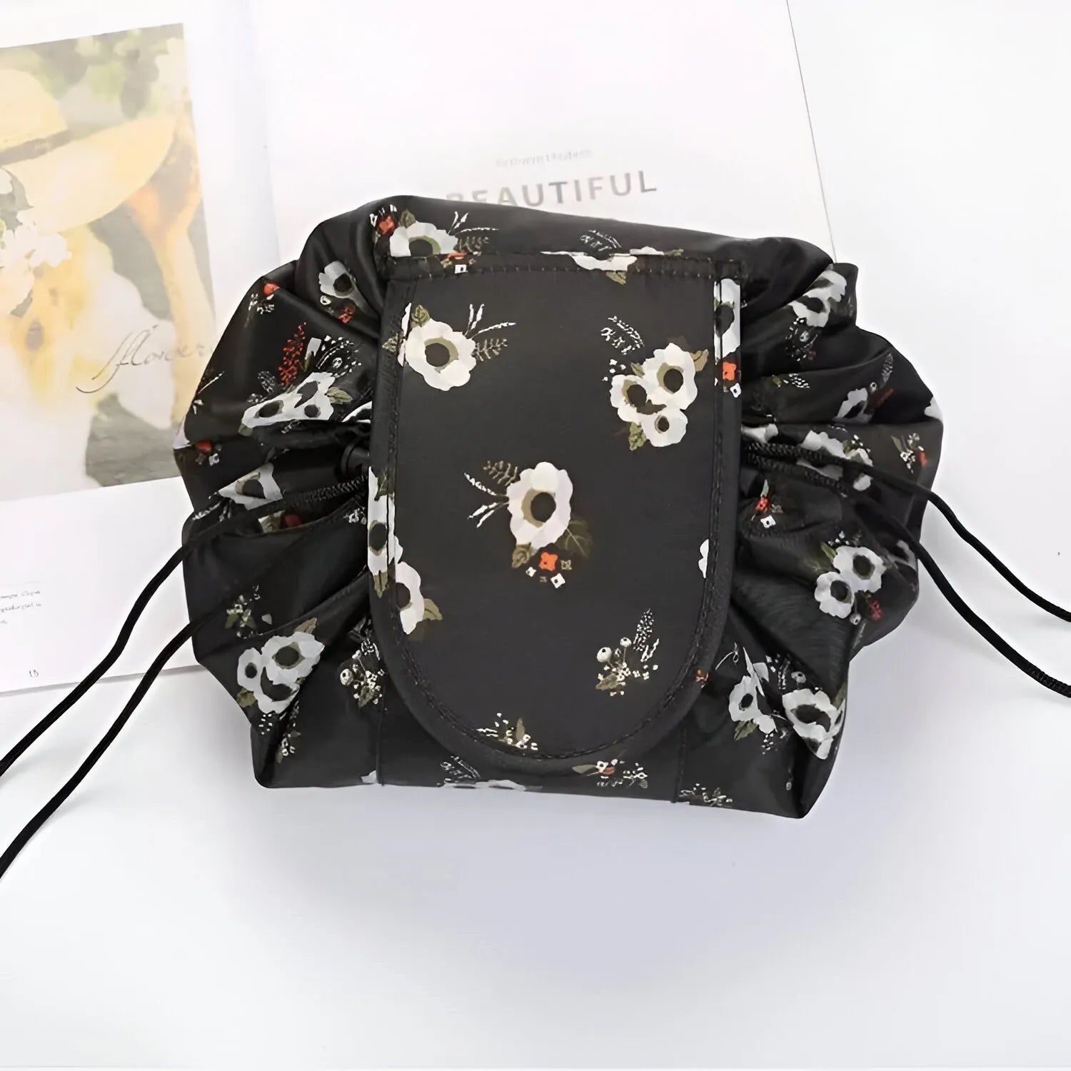 Borsa per cosmetici con coulisse