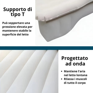 Letto Gonfiabile Floccato per Auto