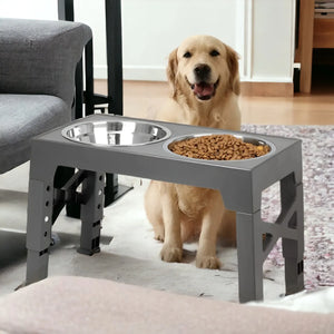 Mangiatoia Rialzata per Cani di Taglia Piccola e Media