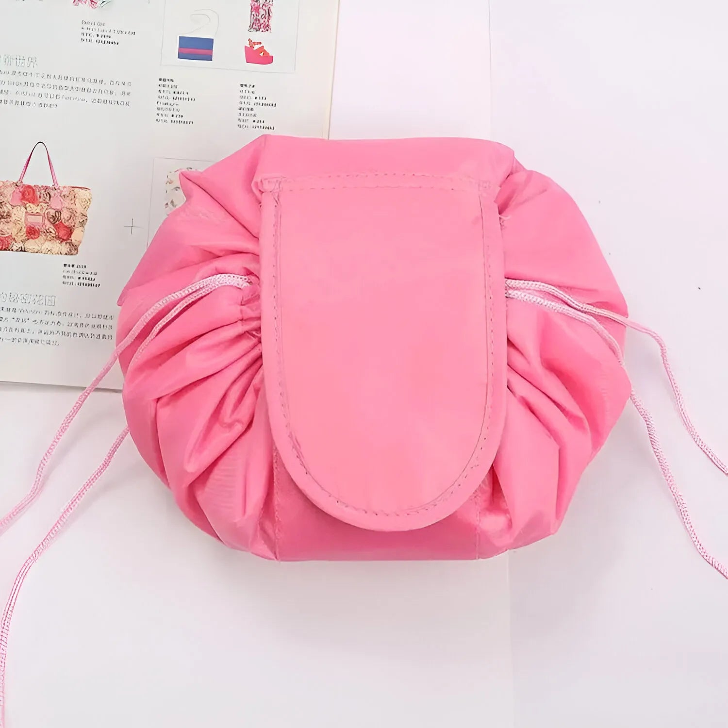 Borsa per cosmetici con coulisse
