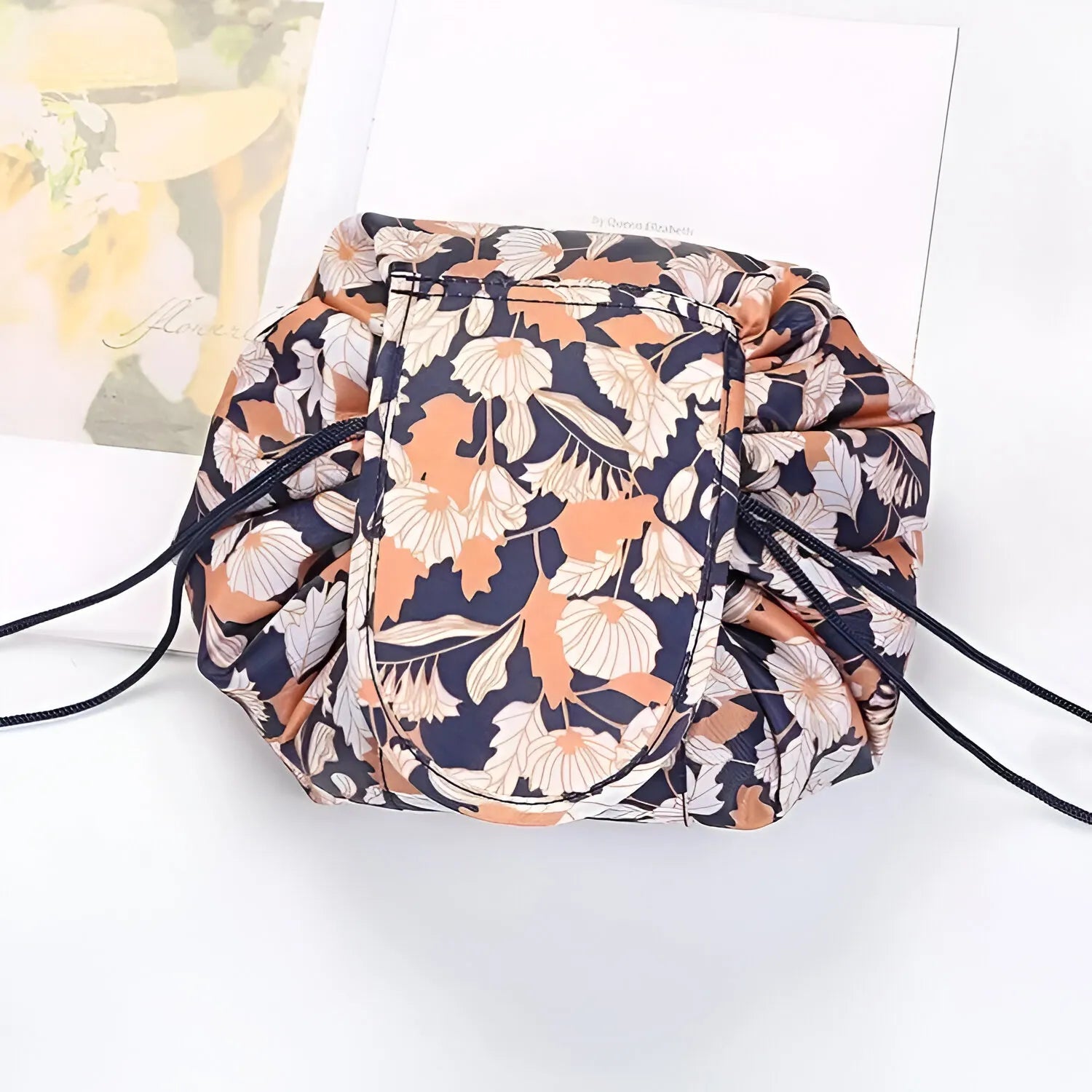 Borsa per cosmetici con coulisse