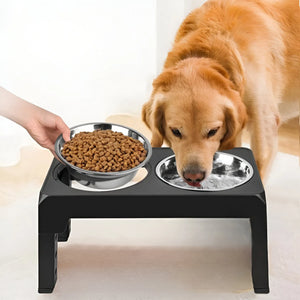 Mangiatoia Rialzata per Cani di Taglia Piccola e Media