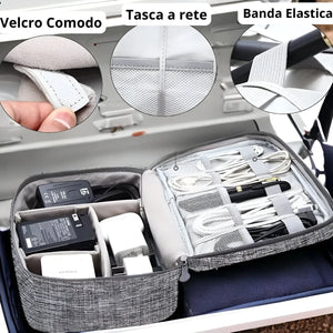 Custodia Portatile per Caricatori da Viaggio