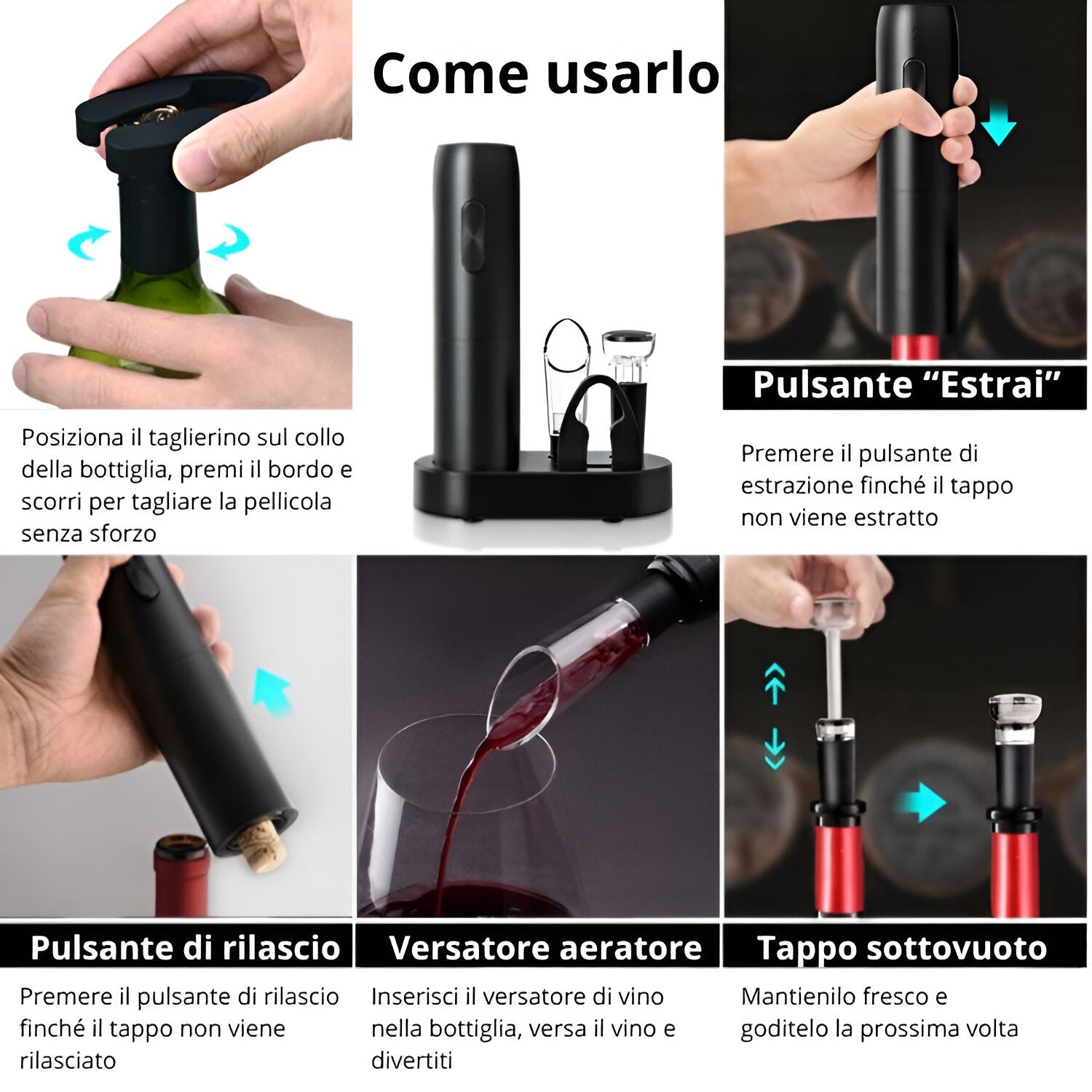 ApriVino Avanzato in un clic