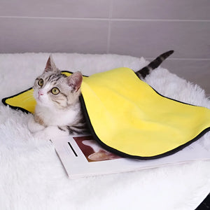 Accappatoio Peloso per Cani e Gatti
