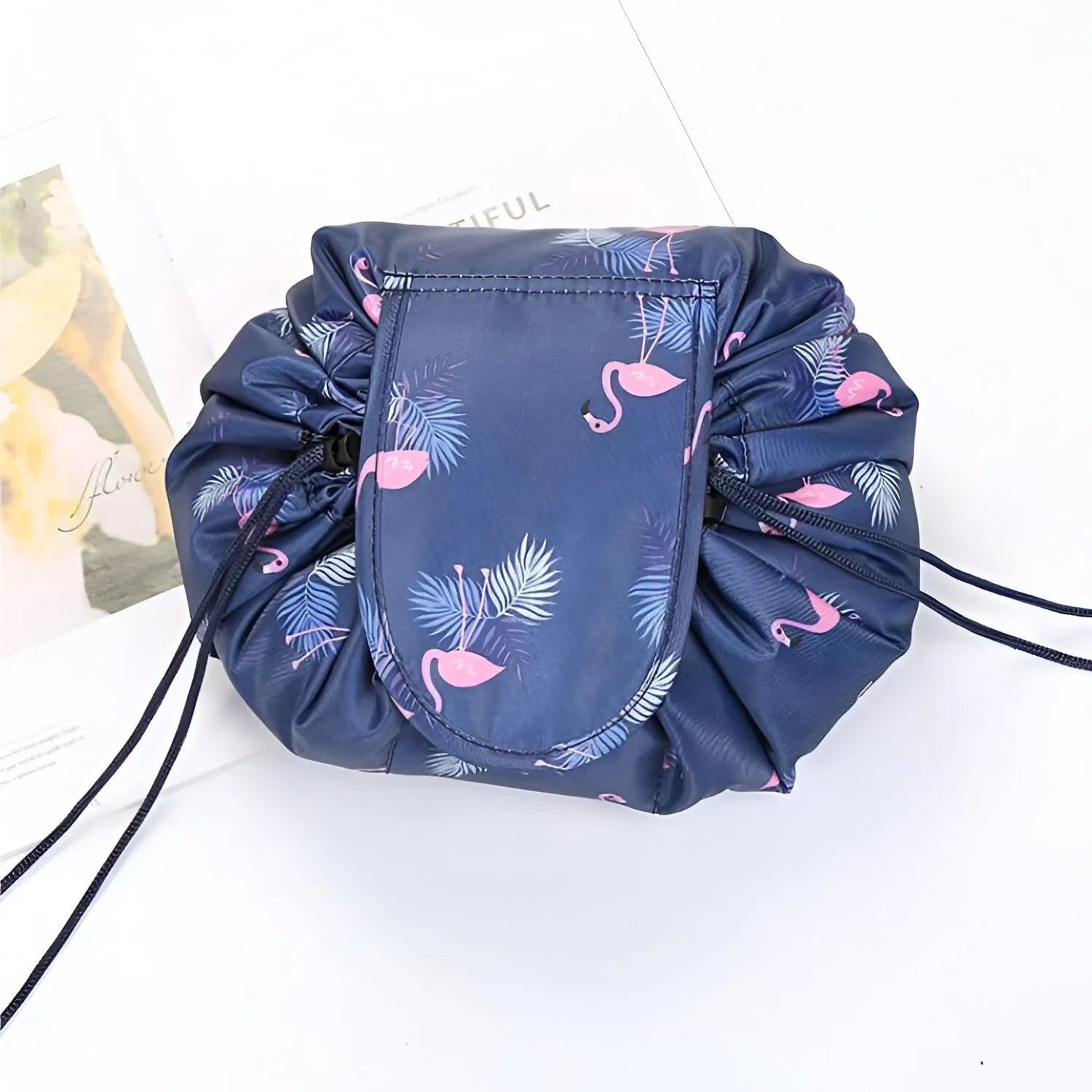 Borsa per cosmetici con coulisse