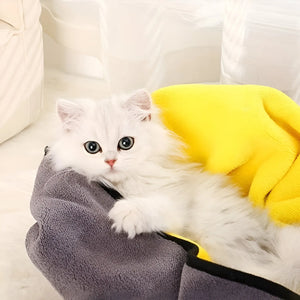 Accappatoio Peloso per Cani e Gatti