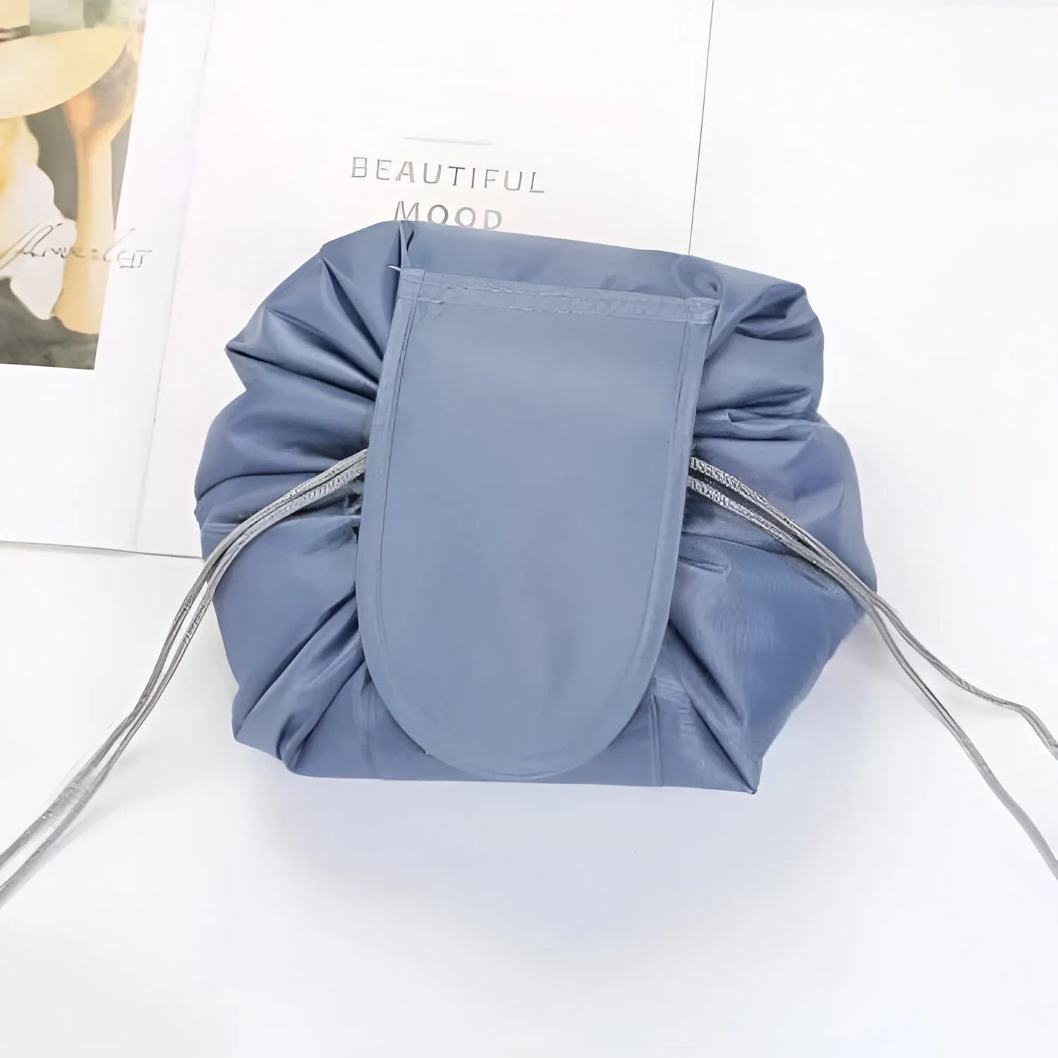 Borsa per cosmetici con coulisse