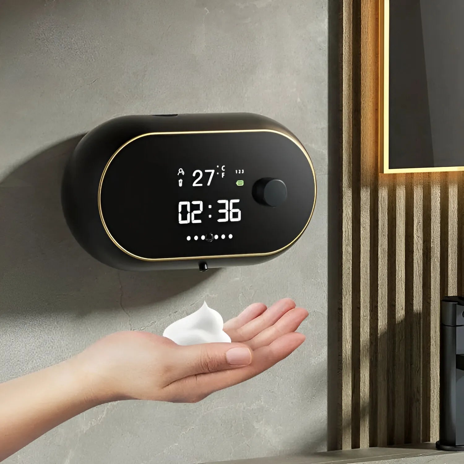 Dispenser Sapone in Schiuma Creativo