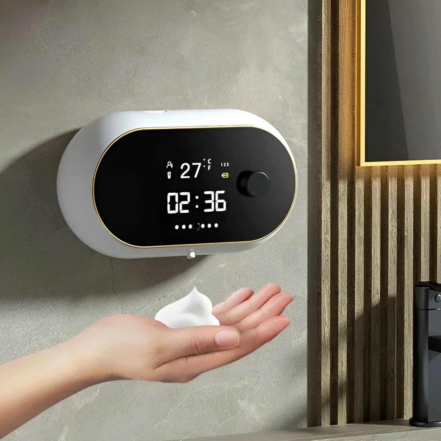 Dispenser Sapone in Schiuma Creativo