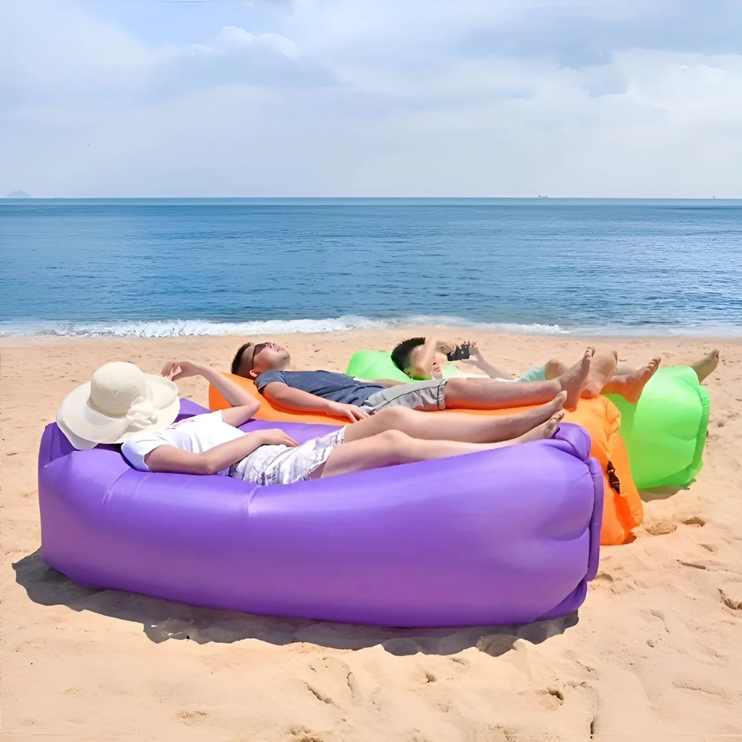 Lettino Gonfiabile da Spiaggia