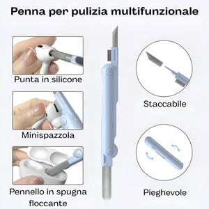 Set Pulizia Multiuso per Accessori Tech