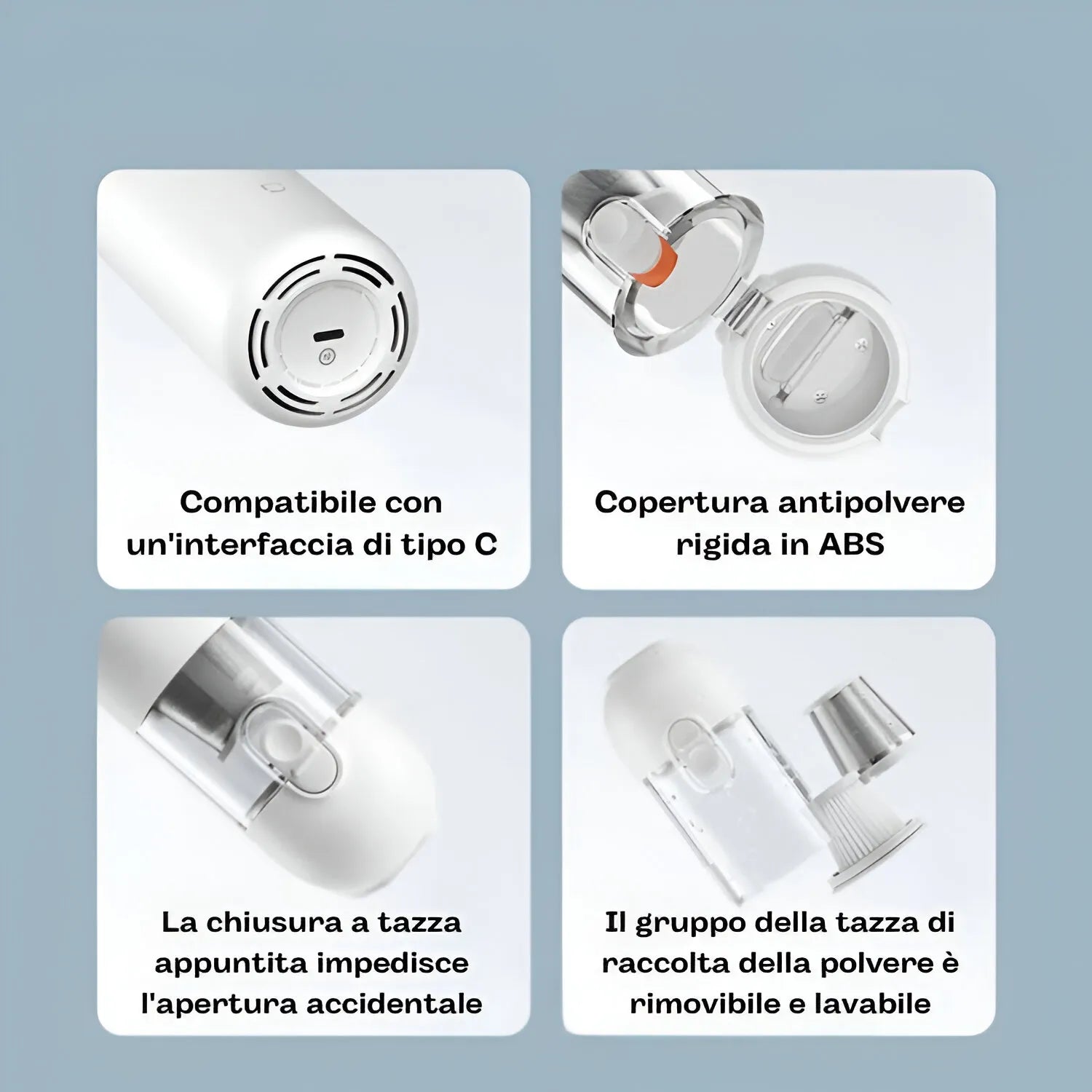 Xiaomi Mijia Aspirapolvere Portatile per Auto