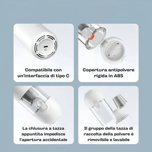 Xiaomi Mijia Aspirapolvere Portatile per Auto